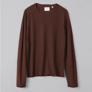 Billy Reid Indian Crew- Rum Raisin Carriages Fine Clothier | Baton Rouge Size S